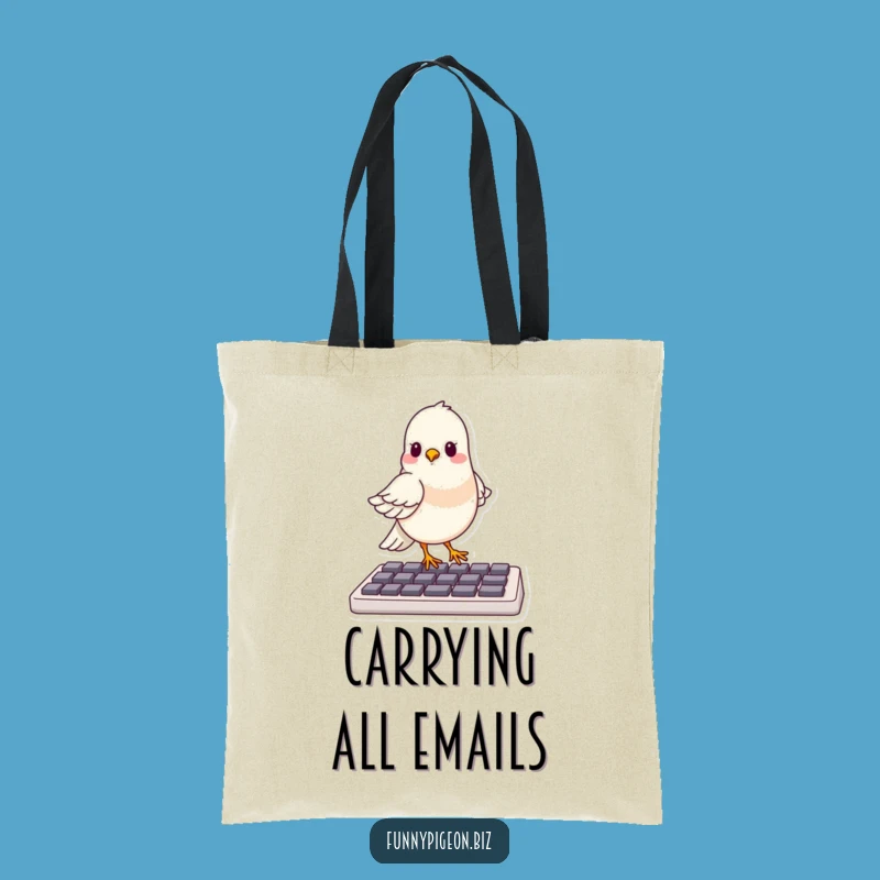 Funny Pigeon Tote Bag: Carry Your Laughs with This Bird-Themed Gift!